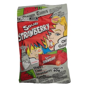 HAPPY TIME BALA SOUR STRAWBERRY 60G