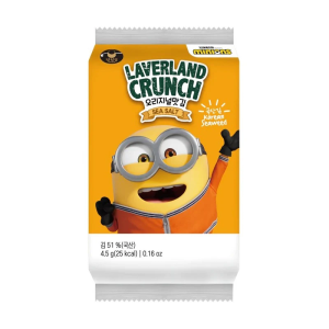 LAVERLAND MINIONS SNACK NORI SEA SALT 4,5G UN