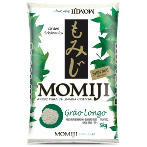 ARROZ 5KG MOMIJI GRÃO LONGO