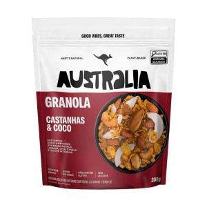 HARTS GRANOLA AUSTRALIA CASTANHAS & COCO 300G
