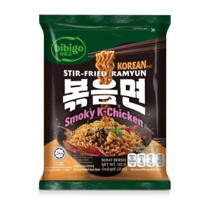 BIBIGO LAMEN SMOKY K-CHICKEN 122G
