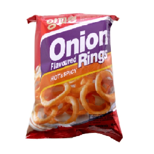 NONG SHIM SALGADINHO ONION RINGS PICANTE 40G
