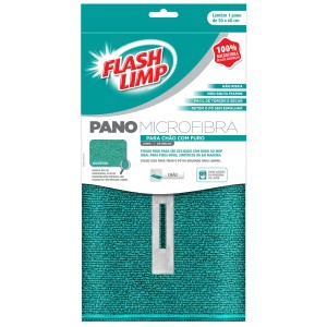 FLASH LIMP PANO MICROFIBRA P/ CHAO 50X60CM FLP6735