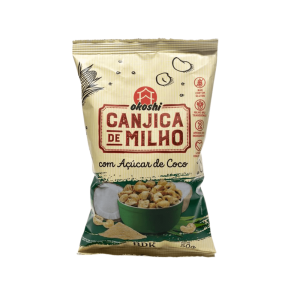 OKOSHI CANJICA MILHO C/ ACUCAR COCO 50G