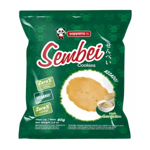 SAPPORO SEMBEI COM GERGELIM VEGANO 80G