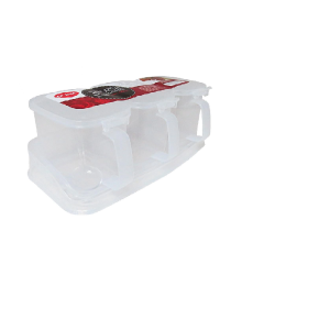 CLINK PORTA CONDIMENTOS TRIPLO PLASTICO