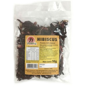 CHÁ DE HIBISCUS CASA FORTE 50G
