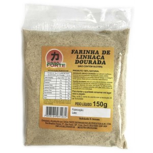 FARINHA DE LINHAÇA DOURADA 150G CASA FORTE