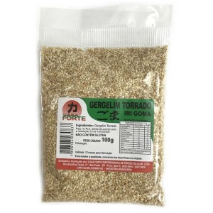 GERGELIM BRANCO TORRADO 100G CASA FORTE
