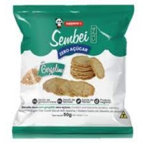 SAPPORO SEMBEI GERGELIM ZERO ACUCAR 50G