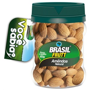 BRASIL FRUTT AMENDOA NATURAL 150G