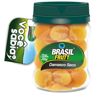 BRASIL FRUTT DAMASCO SECO POTE 200G