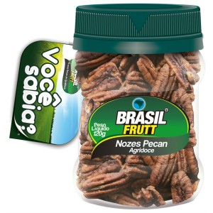 BRASIL FRUTT NOZ PECAN AGRIDOCE 120G
