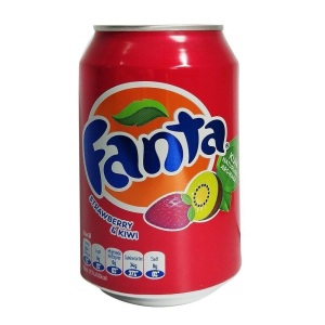 FANTA MORANGO & KIWI 330ML