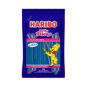 HARIBO STICKS FRAMBOESA 80G