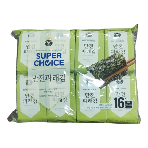 MANJUN SNACK DE ALGA MARINHA VERDE 16PCT