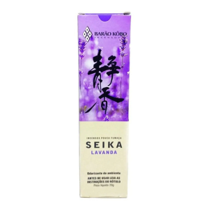 INCENSO SEIKA LAVANDA 20G BARAO KOBO