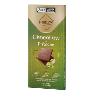 LOWCUCAR CHOCOLOW C/ PISTACHE 30G