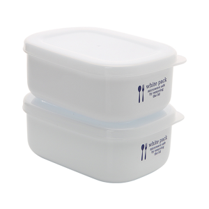 POTE PLASTICO P/ ALIMENTOS MOD.280 BRANCO K-516