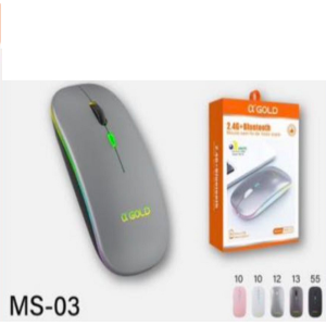 GOLD PRO MOUSE SEM FIO RECARREGAVEL MS-02