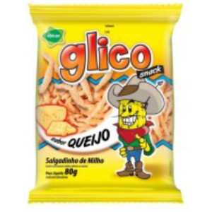 GLICO SNACK QUEIJO 80G