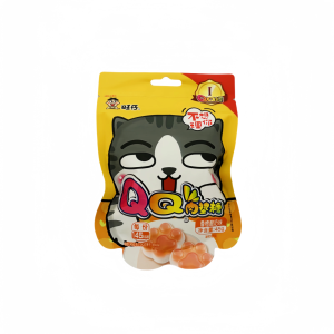QQ BALA GUMMY SABOR IOGURTE C/ LARANJA 45G