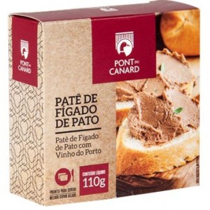 PONT DU CANARD PATE FIGADO PATO C/ VINHO DO PORTO 110G
