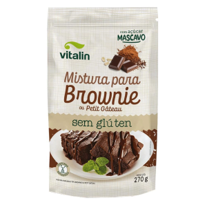 VITALIN MISTURA P/ BROWNIE INTEGRAL S/ GLUTEN 270G