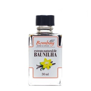 BOMBAY EXTRATO NATURAL DE BAUNILHA 30ML