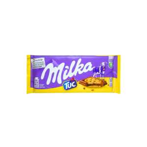 MILKA CHOCOLATE AO LEITE C/ BISCOITO TUC 87G