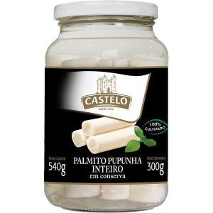 CASTELO PALMITO PUPUNHA INTEIRO 300G