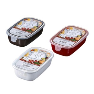 POTE PLASTICO RETANGULAR P/ MICRO-ONDAS K-460