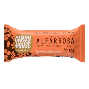 CAROB HOUSE ALFARROBA C/CASTANHA DE CAJU 12G