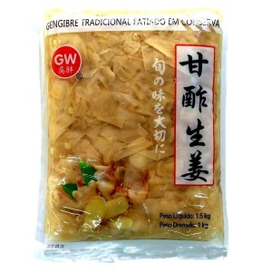GW GARI GENGIBRE EM CONSERVA 1KG