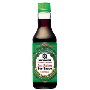 KIKKOMAN SHOYU LESS SODIUM 296ML