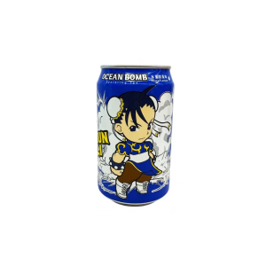 OCEAN BOMB CHUN-LI REFRIGERANTE CHA PRETO/PESSEGO 330ML