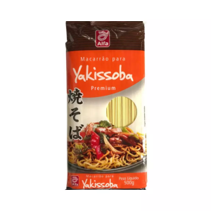  MACARRAO PARA YAKISSOBA 500G ALFA