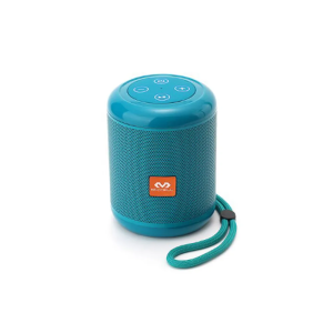 LETRON CAIXA DE SOM PORTATIL AZUL PAVAO VQ-SP04