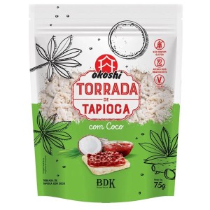 OKOSHI TORRADA DE TAPIOCA C/COCO 75G