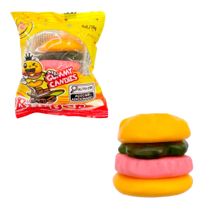 HAPPY TIME BALA GUMMY BURGUER 18G