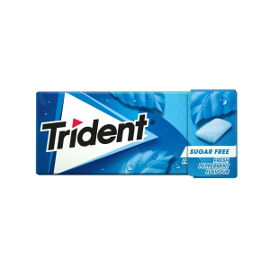 TRIDENT FRESH CHICLETE PEPPERMINT 14G
