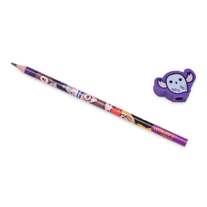 LEO&LEO LAPIS PRETO HB C/ BORRACHA HARRY POTTER 71628