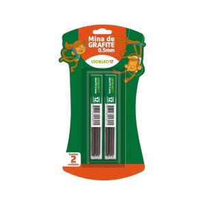 LEO&LEO MINA DE GRAFITE 0.5MM 2UN 72401