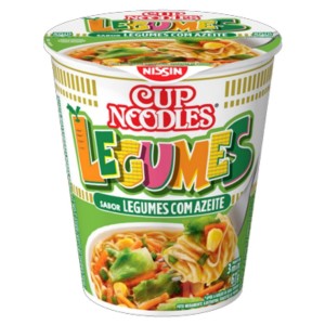NISSIN CUP NOODLES LEGUMES C/ AZEITE 67G