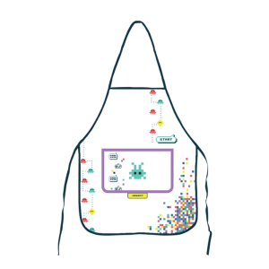 LEO&LEO AVENTAL INFANTIL C/ BOLSO GAME 79903