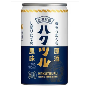 HAKUTSURU SAKE SECO KAORU UMAKUCHI GENSHU FUTSUU-SHU 180ML