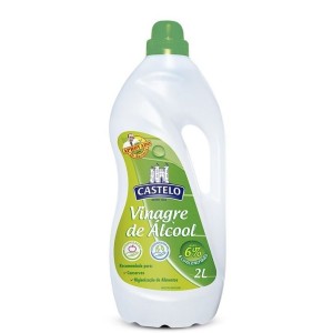 CASTELO VINAGRE DE ALCOOL MACA VERDE  6%  2L