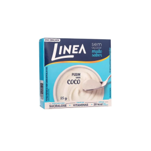 LINEA PUDIM SABOR COCO SEM ACUCAR 25G