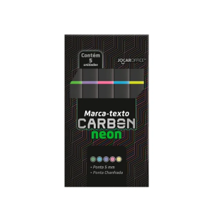 JOCAR OFFICE MARCA TEXTO CARBON NEON 5UN 94111