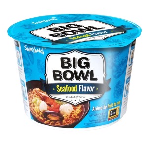 MACARRAO BIG BOWL SABOR FRUTOS DO MAR 95G SAMYANG